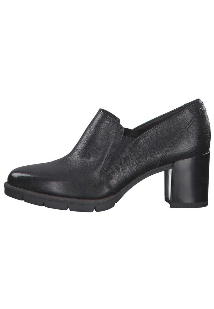 Tamaris Pumps Leder Schwarz