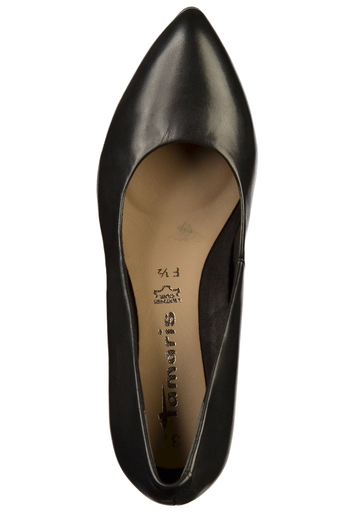 Tamaris Pumps Leder Schwarz