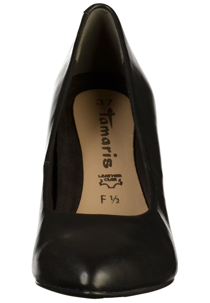 Tamaris Pumps Leder Schwarz