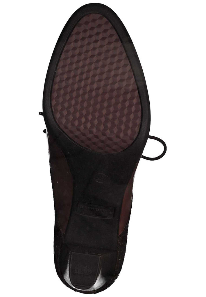 Tamaris Pumps Leder/Synthetik Chestnut