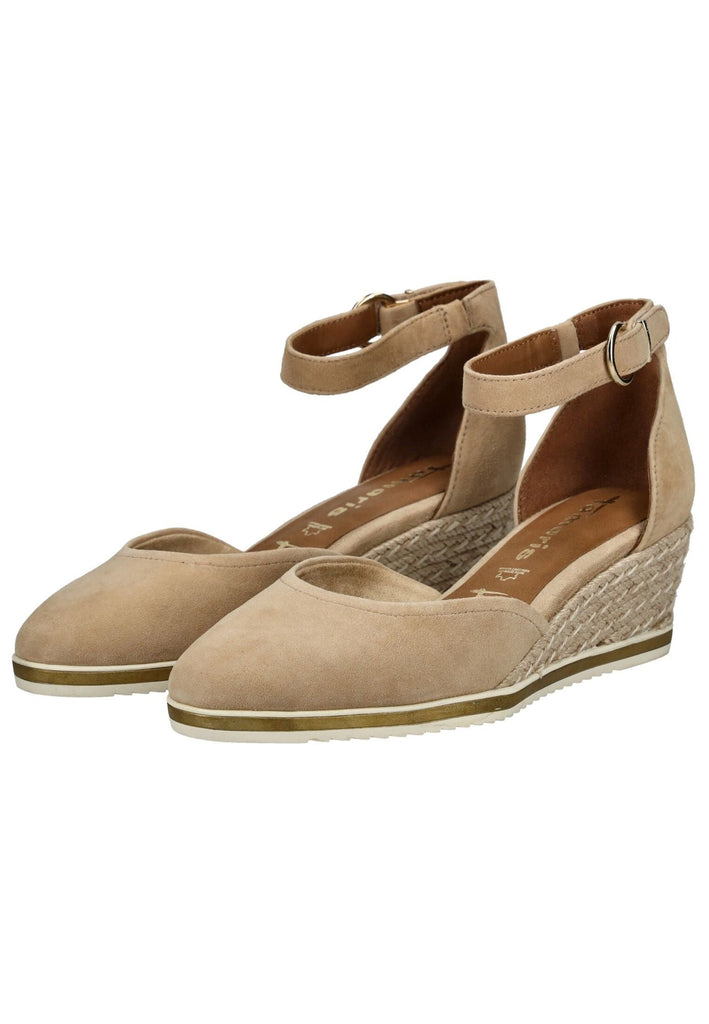 Tamaris Pumps Leder Tan