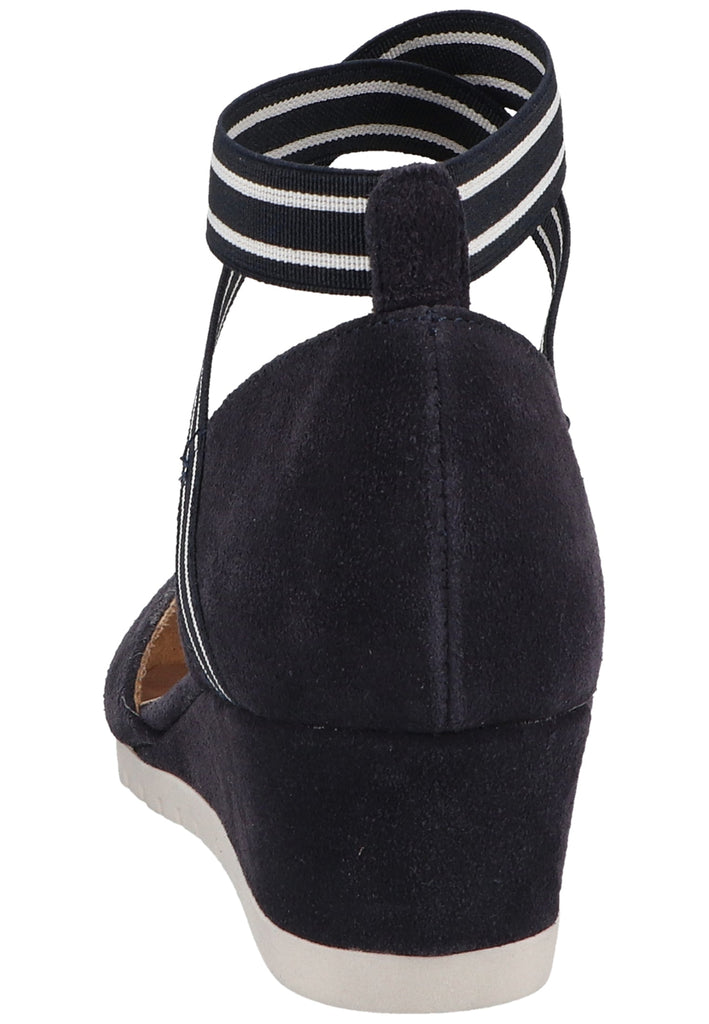 Tamaris Pumps Leder/Textil Navy