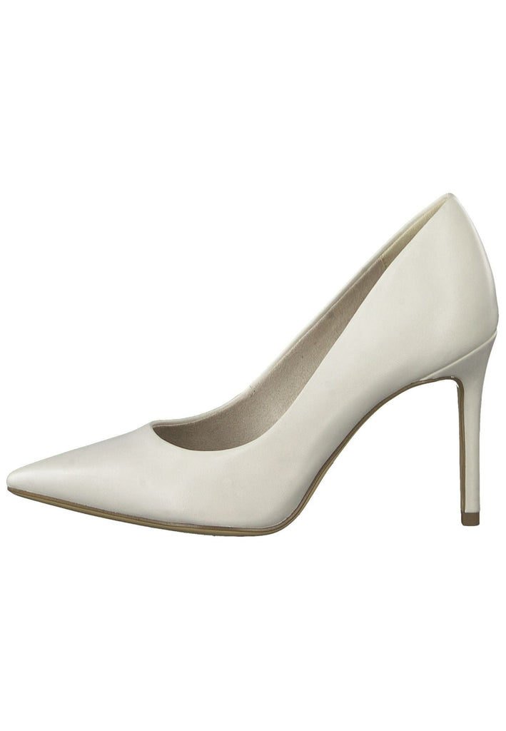 Tamaris Pumps Lederimitat Ivory