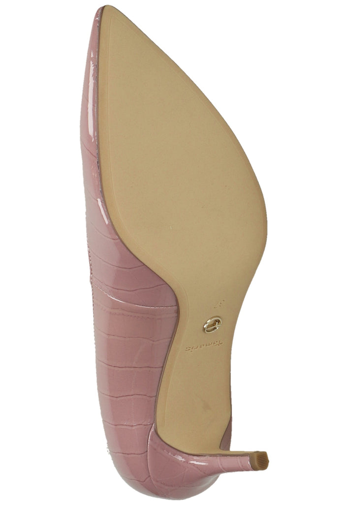 Tamaris Pumps Lederimitat Mauve