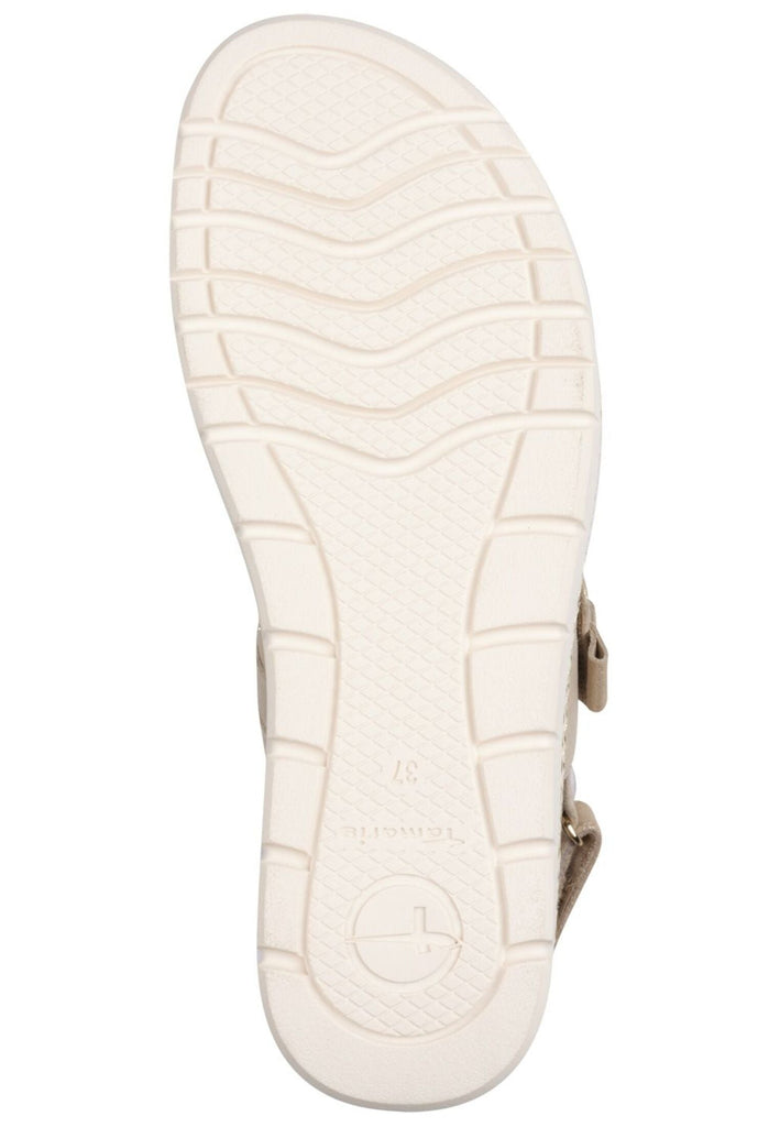 Tamaris Sandalen Leder Champagne