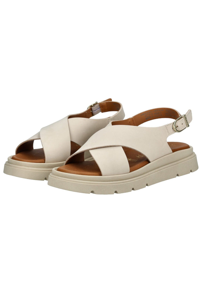 Tamaris Sandalen Leder Ivory