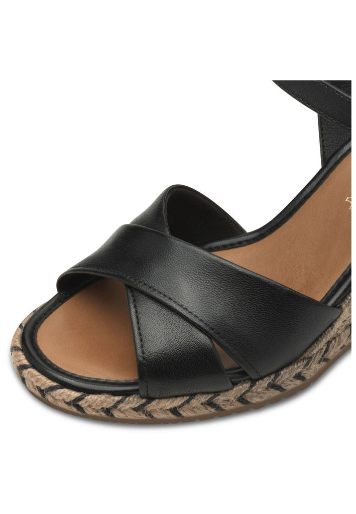 Tamaris Sandalen Leder Schwarz