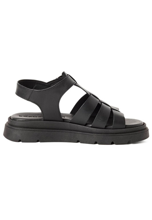 Tamaris Sandalen Leder Schwarz
