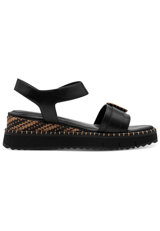 Tamaris Sandalen Leder Schwarz
