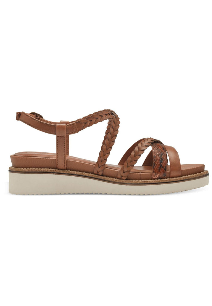 Tamaris Sandalen Leder/Synthetik Cognac