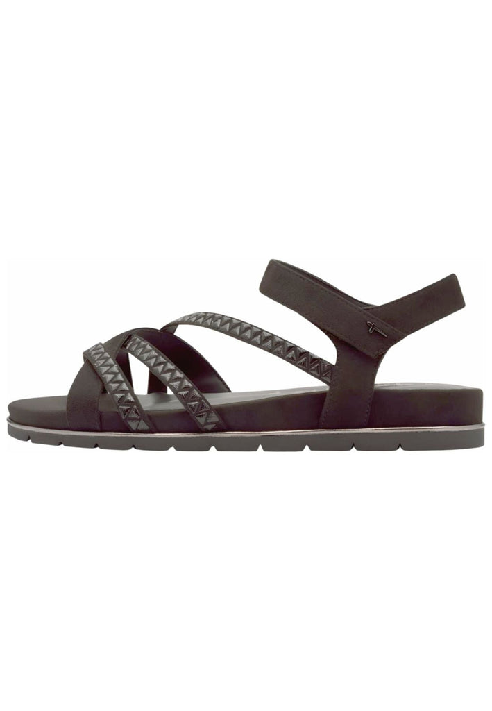 Sandalen Tamaris Sandalen Textil Schwarz