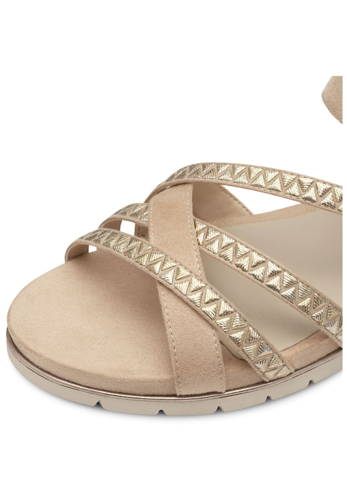 Tamaris Sandalen Textil Shell