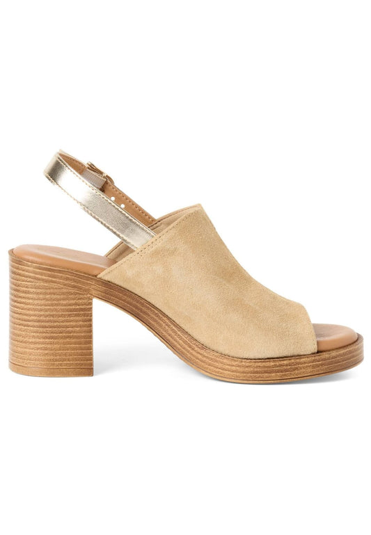 Tamaris Sandalen Veloursleder/Synthetik Beige