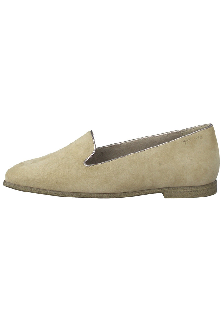Slipper Tamaris Slipper Leder/Synthetik Sand