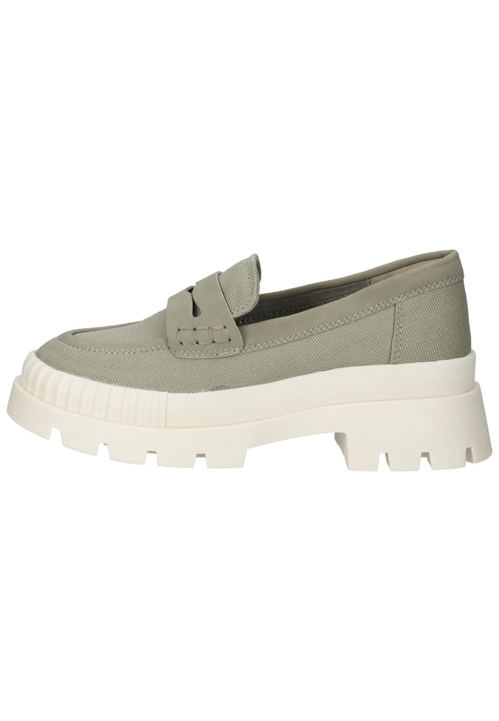 Slipper Tamaris Slipper Lederimitat/Textil Sage