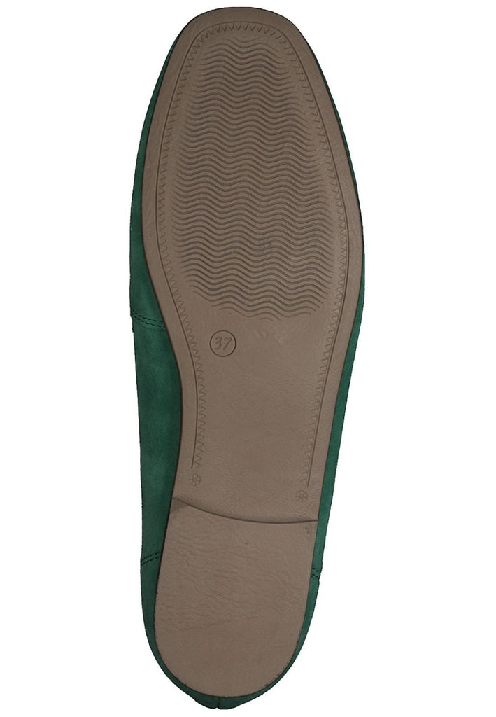 Tamaris Slipper Veloursleder Grün