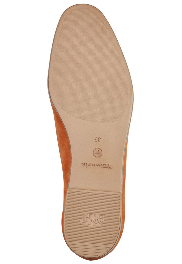 Tamaris Slipper Veloursleder Orange
