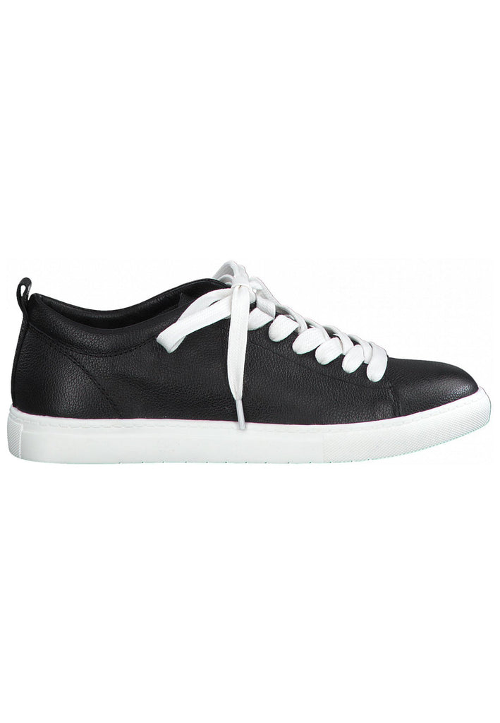 Tamaris Sneaker Glattleder Schwarz
