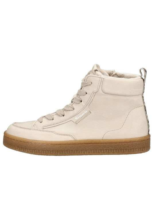 Tamaris Sneaker Leder Antelope Warmfutter