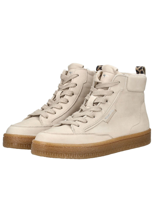 Tamaris Sneaker Leder Antelope Warmfutter