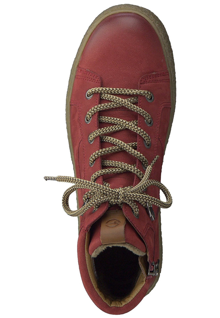 Tamaris Sneaker Leder Scarlet