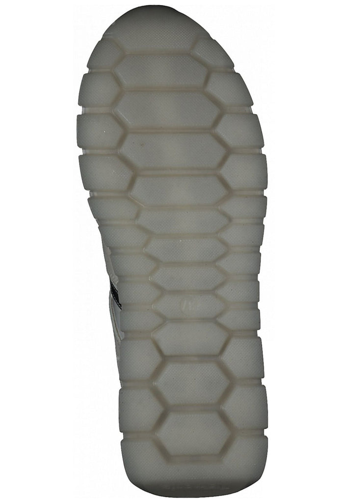 Tamaris Sneaker Leder/Synthetik Beige/Weiß