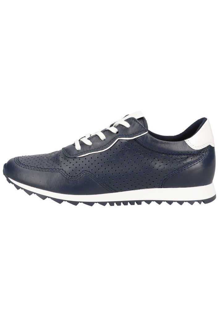 Tamaris Sneaker Leder/Synthetik Navy/Weiß