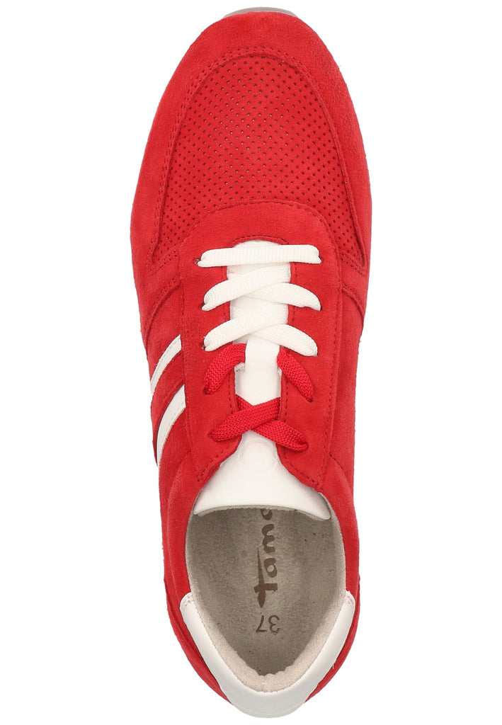 Tamaris Sneaker Leder/Synthetik Rot