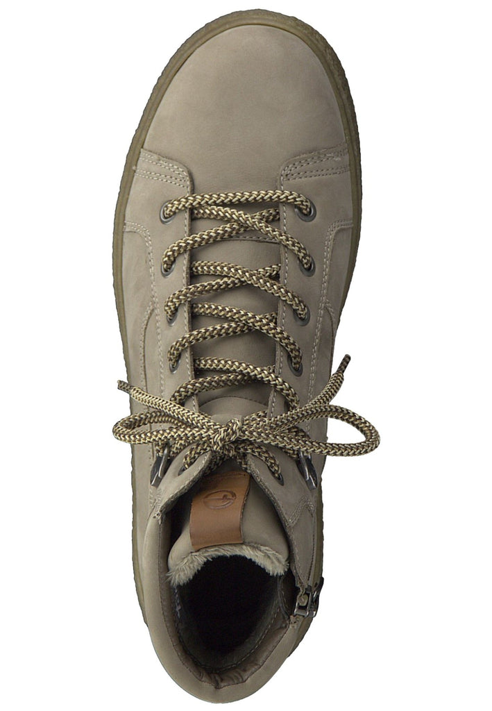 Tamaris Sneaker Leder Taupe