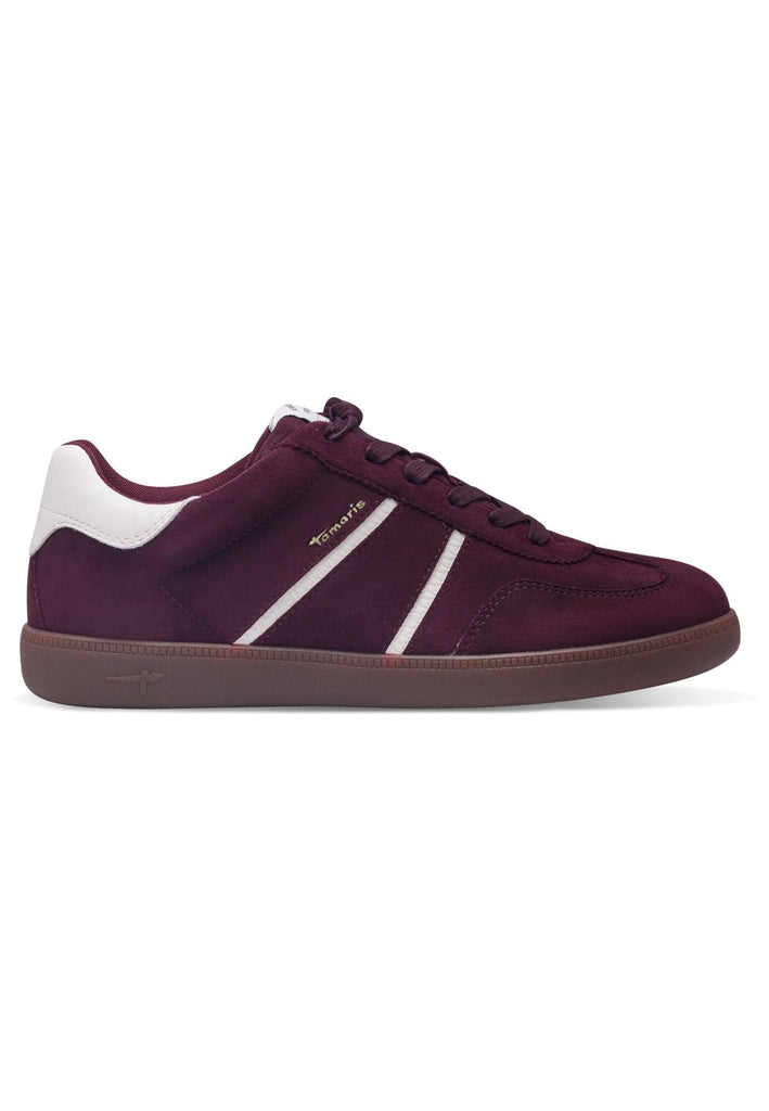 Tamaris Sneaker Leder/Textil Bordeaux