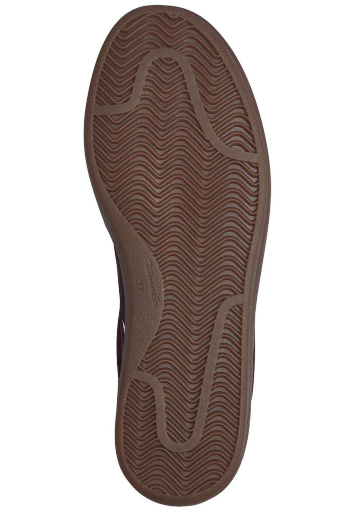 Tamaris Sneaker Leder/Textil Bordeaux