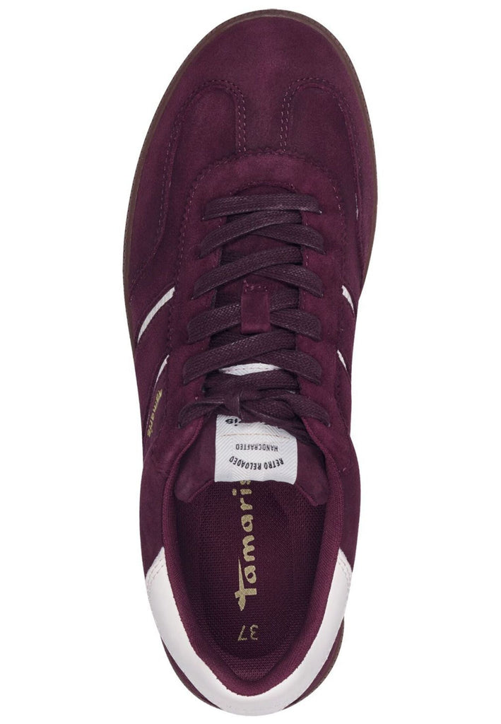 Tamaris Sneaker Leder/Textil Bordeaux