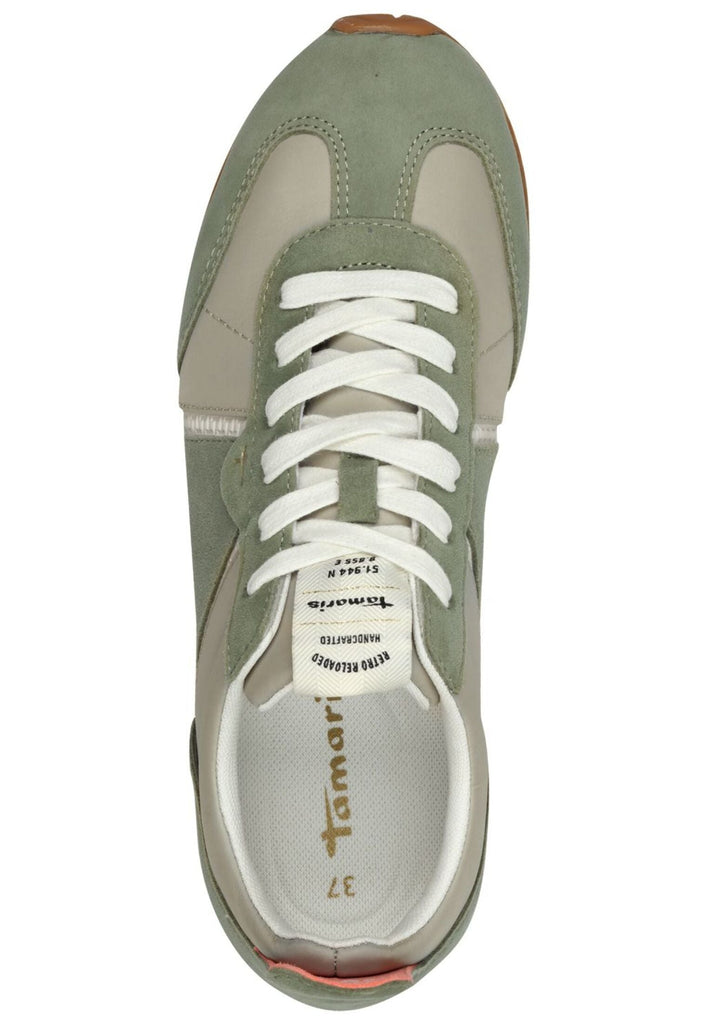 Tamaris Sneaker Leder/Textil Sage