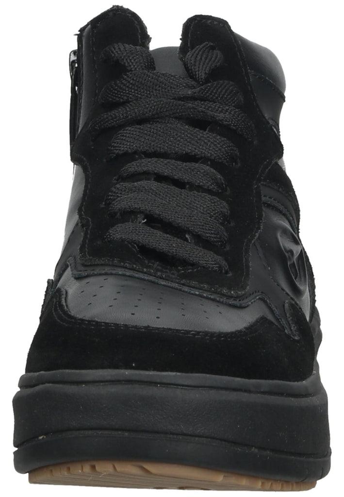 Tamaris Sneaker Leder/Textil Schwarz/Schwarz