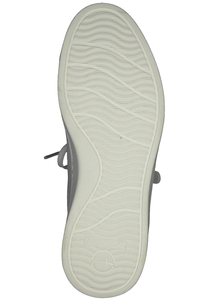 Tamaris Sneaker Leder Weiß/Blau