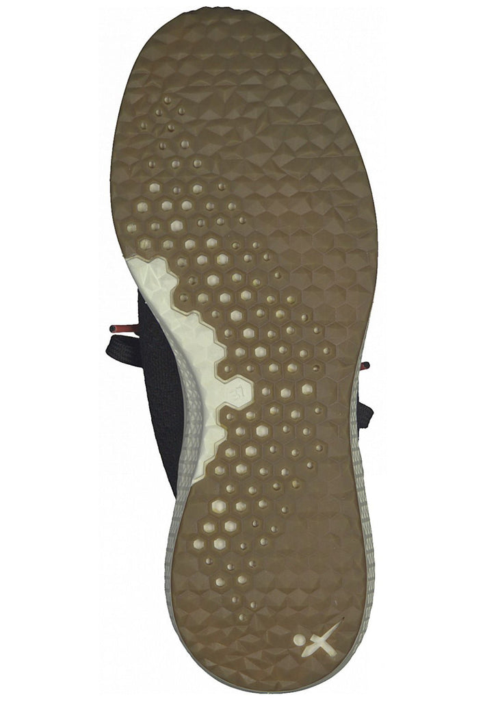 Tamaris Sneaker Lederimitat/Mesh Schwarz