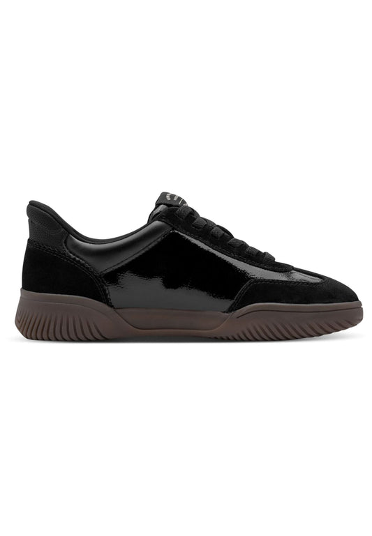 Tamaris Sneaker Lederimitat Schwarz