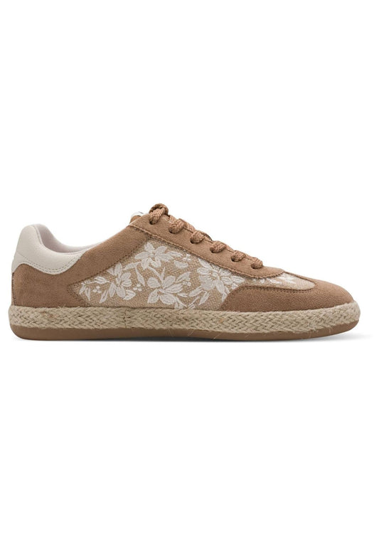 Tamaris Sneaker Lederimitat/Textil Camel