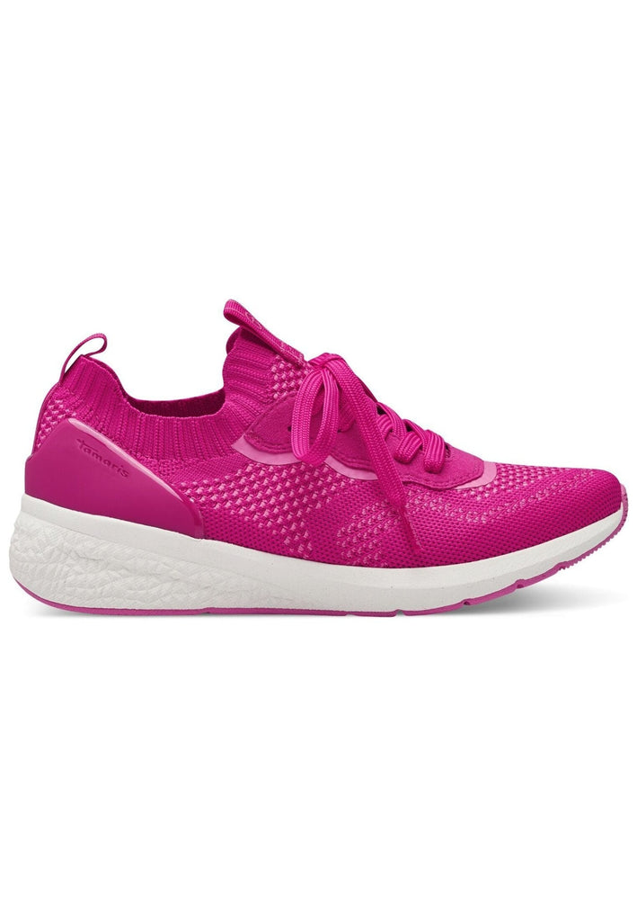 Tamaris Sneaker Lederimitat/Textil Fuchsia