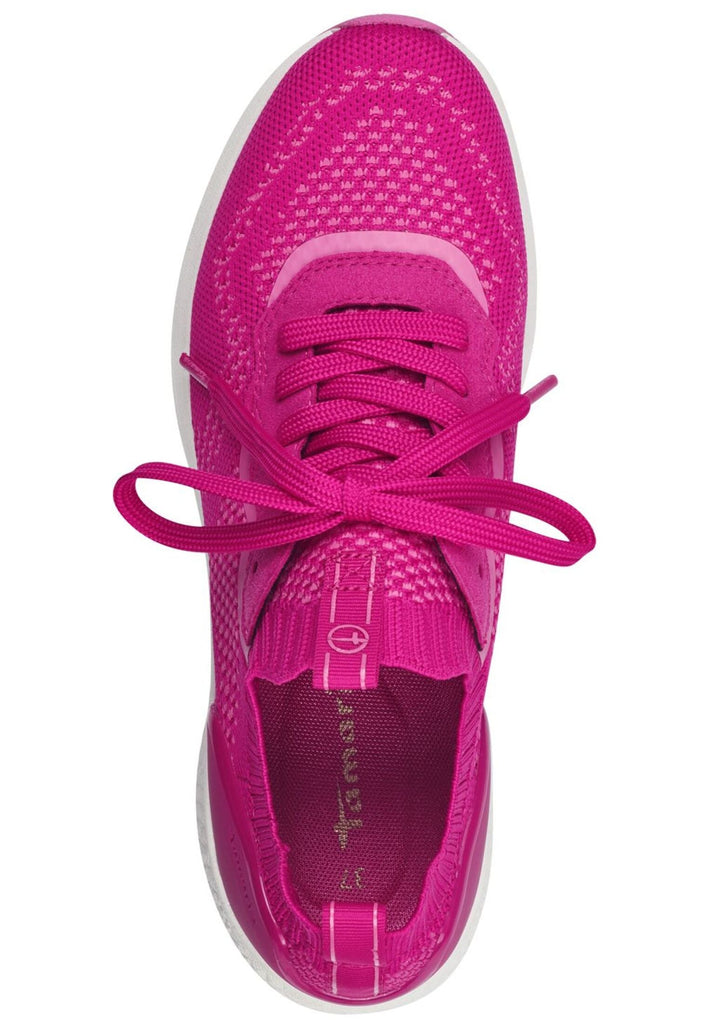 Tamaris Sneaker Lederimitat/Textil Fuchsia