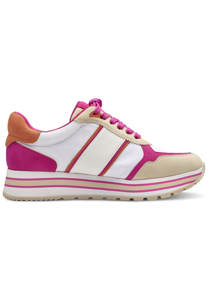 Tamaris Sneaker Lederimitat/Textil Fuchsia