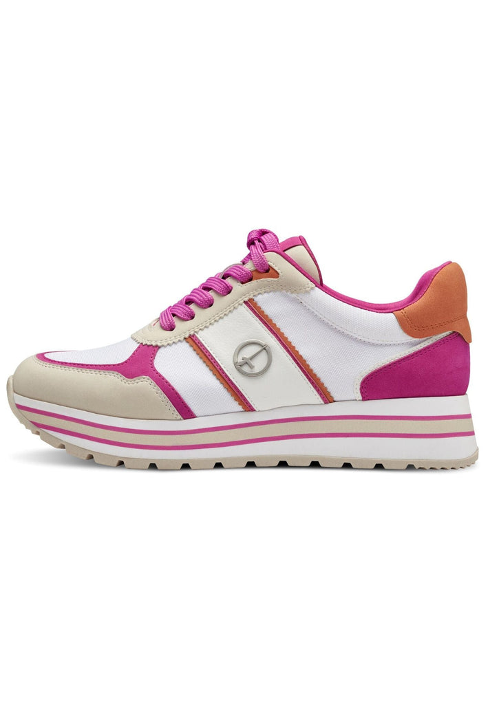 Tamaris Sneaker Lederimitat/Textil Fuchsia