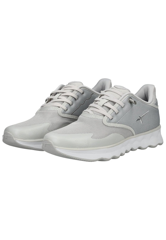 Tamaris Sneaker Lederimitat/Textil Hellgrau