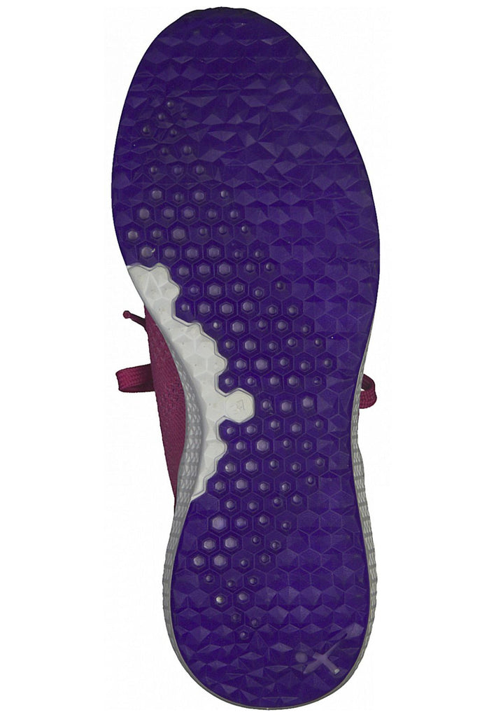 Tamaris Sneaker Lederimitat/Textil Magenta