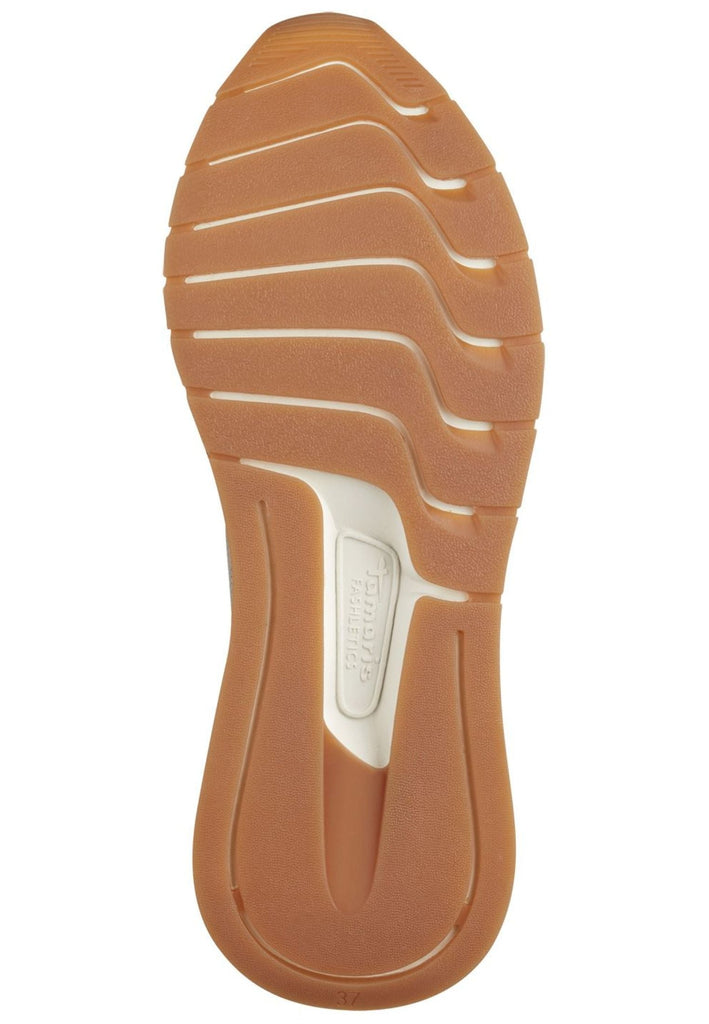 Tamaris Sneaker Lederimitat/Textil Sand