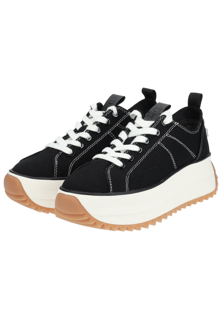 Tamaris Sneaker Lederimitat/Textil Schwarz