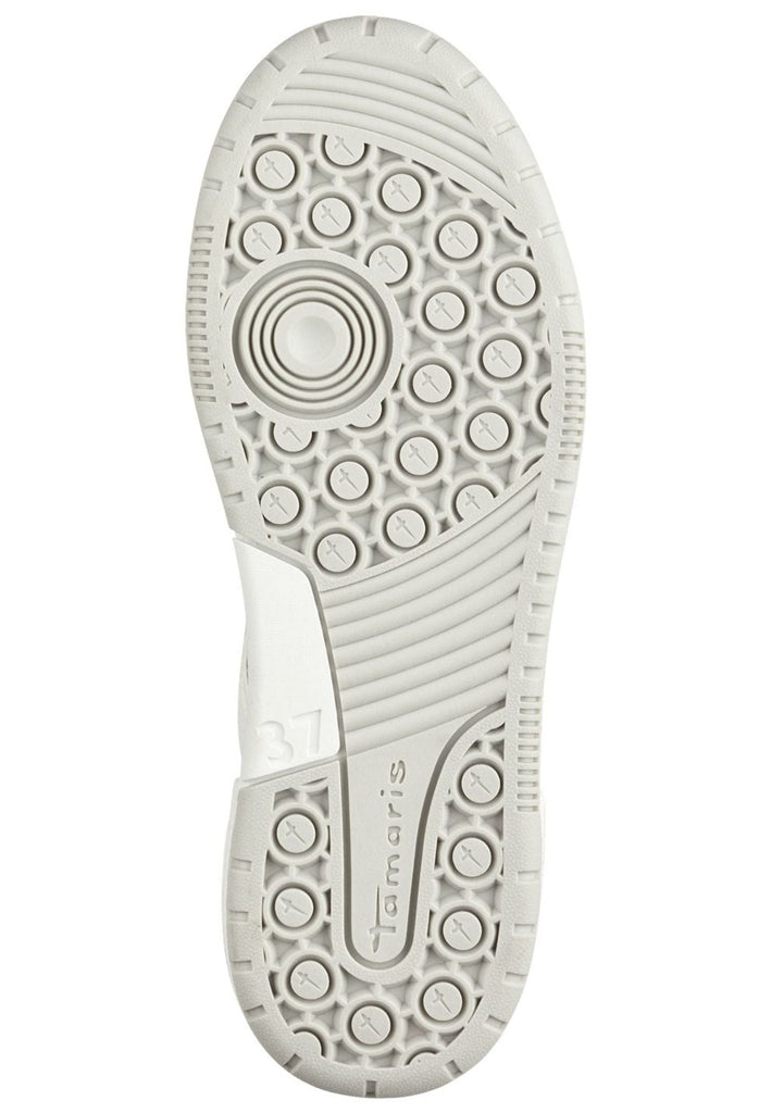 Tamaris Sneaker Lederimitat Weiß/Weiß
