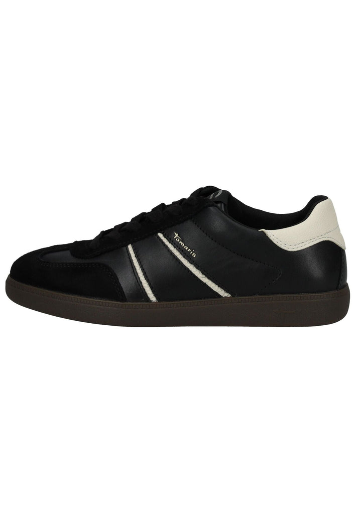 Sneaker Tamaris Sneaker Leder/Synthetik Schwarz