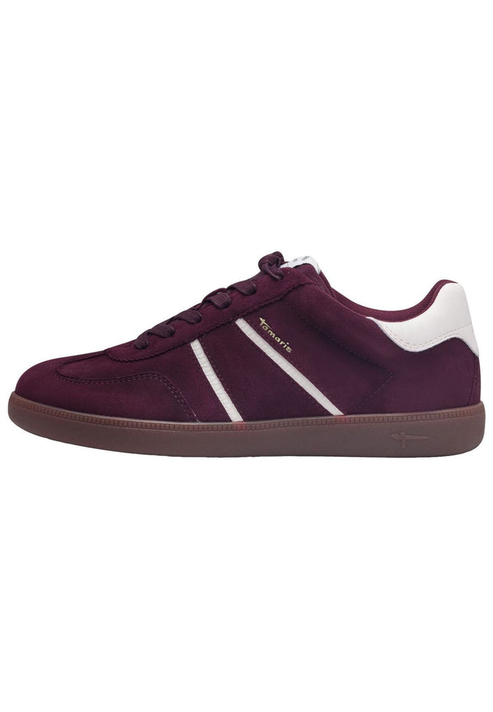 Sneaker Tamaris Sneaker Leder/Textil Bordeaux