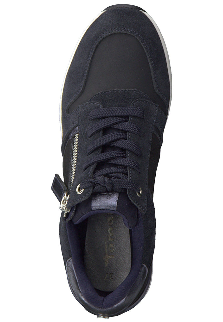 Sneaker Tamaris Sneaker Leder/Textil Navy
